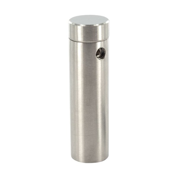 Outwater Round Standoffs, 1-1/2 in Bd L, Stainless Steel Plain, 1/2 in OD 3P1.56.00620